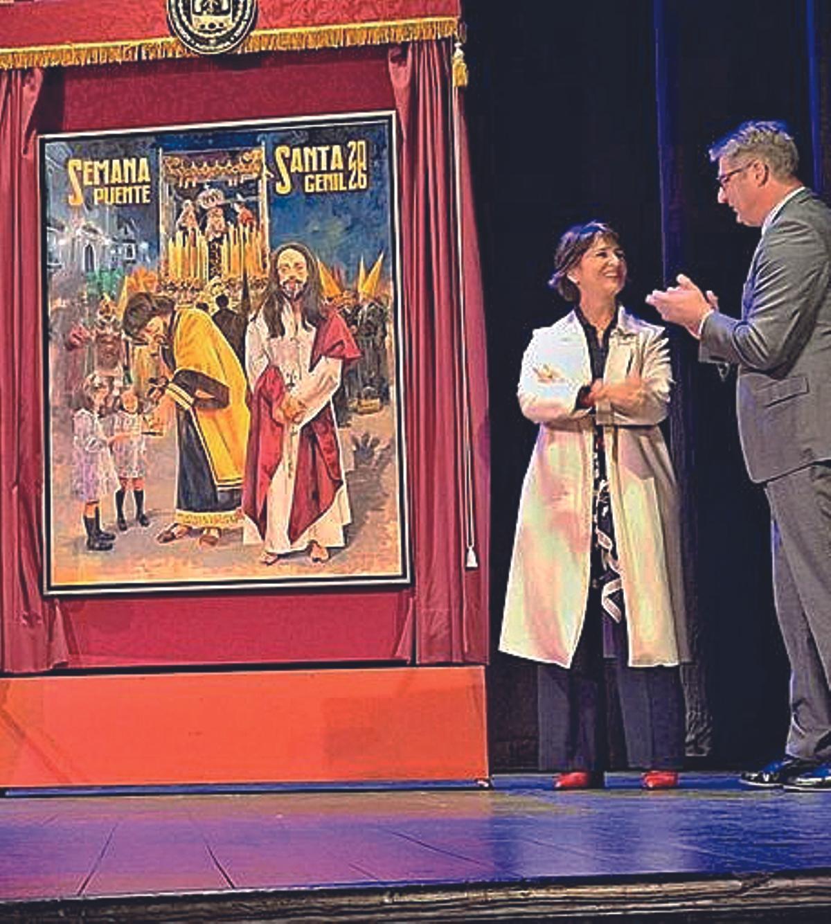 Cartel de la Semana Santa 2026 con la autora Nuria Barrera.