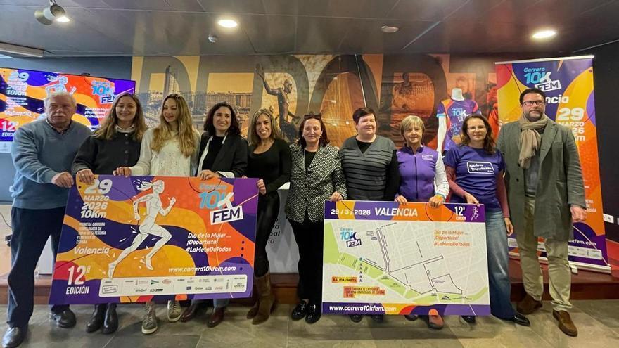 La 10KFem Valencia estrenará recorrido y fecha con más de 3000 participantes