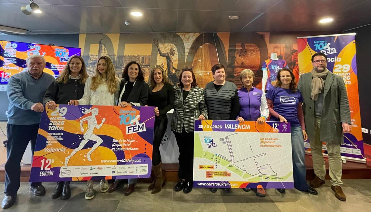 La Petxina acogió la puesta de largo de la Carrera 10KFem