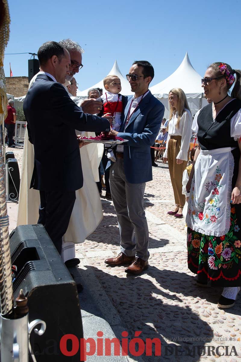 Imposición de nuevos hermanos cofrades de la Vera Cruz de Caravaca