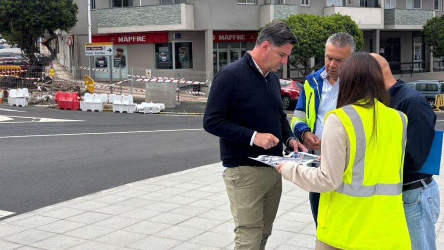 La rehabilitación de la carretera entre Tamaimo y Los Gigantes (Tenerife) finalizará en agosto