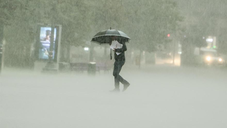 Un tren de borrascas descargará abundantes lluvias en España toda la semana