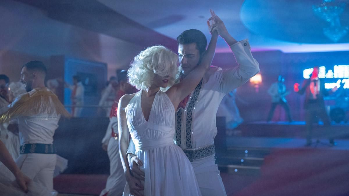 Silvia Alonso y Javier Rey, a lo Marilyn y Elvis en 'Ladrones: la tiara de Santa Águeda'