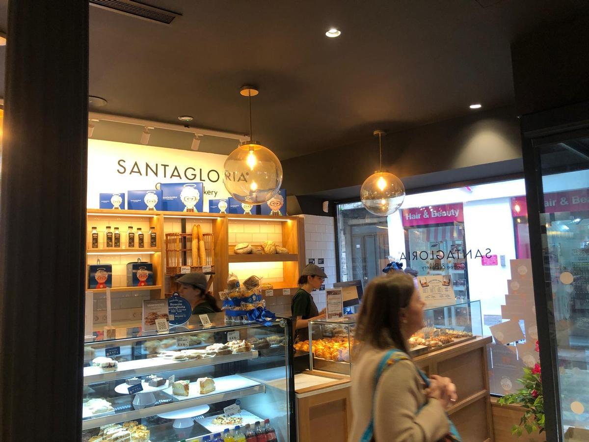 Interior de Santa Gloria.