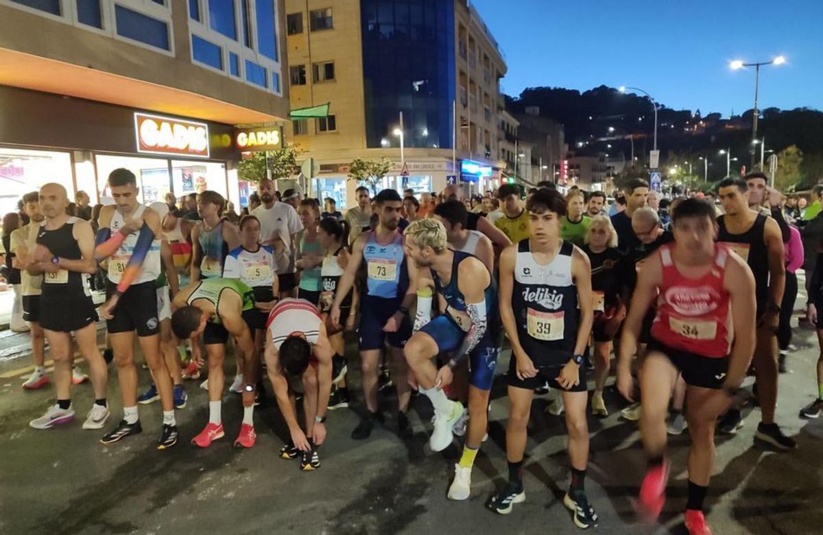 Momentos antes de la salida de la carrera. |  Santos Álvarez