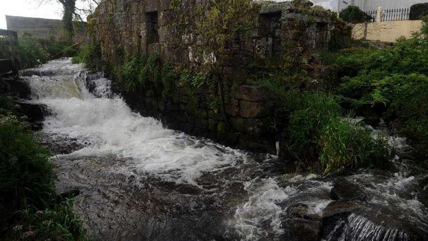 Molinos de agua de Currás, en Vilanova de Arousa. // Iñaki Abella