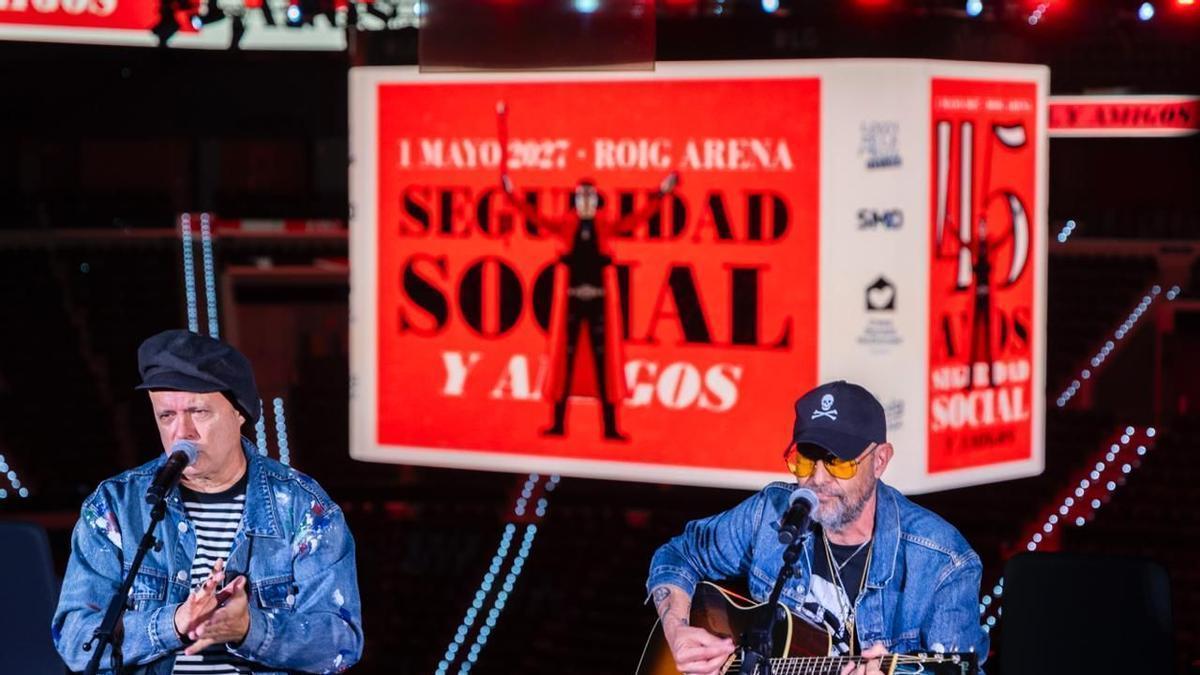 Imagen de archivo de un concierto de Seguridad Social.