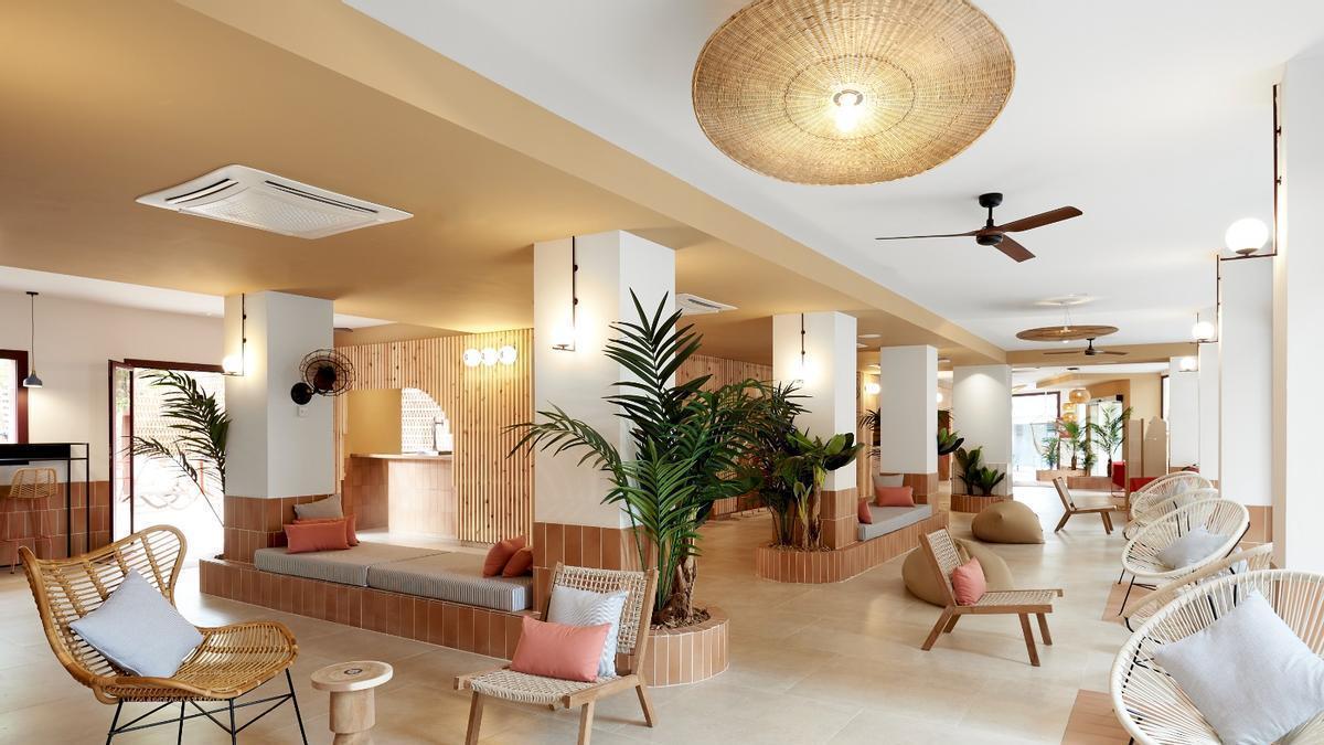 Fotografia de l'interior de l'hotel tent de Lloret de Mar