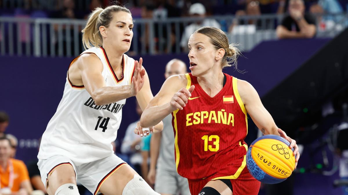 Sandra Ygueravide, en una acción de la final de este lunes