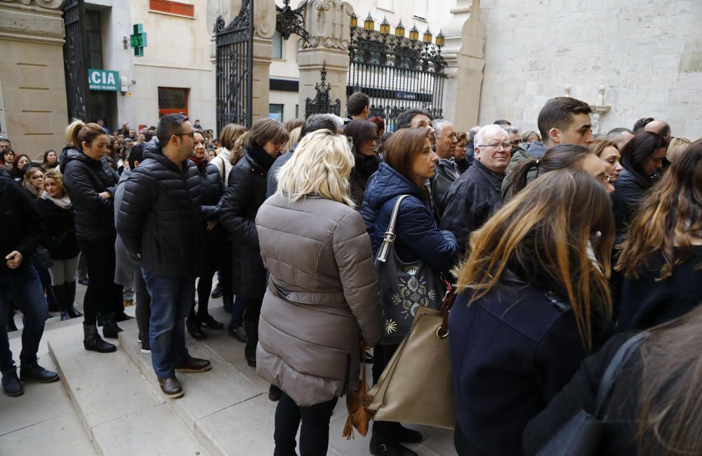 Funeral por la joven fallecida en Benicàssim