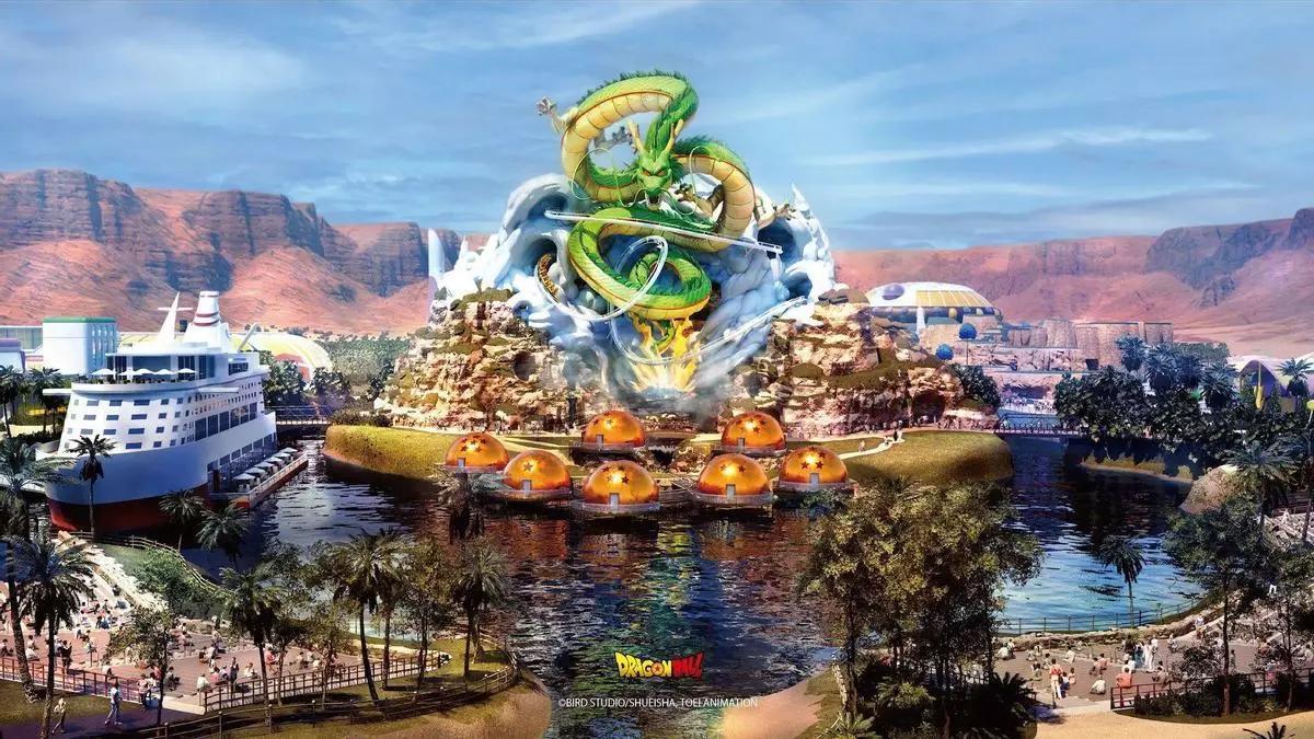 Nace el primer parque temático de #DragonBall en Arabia Saudí