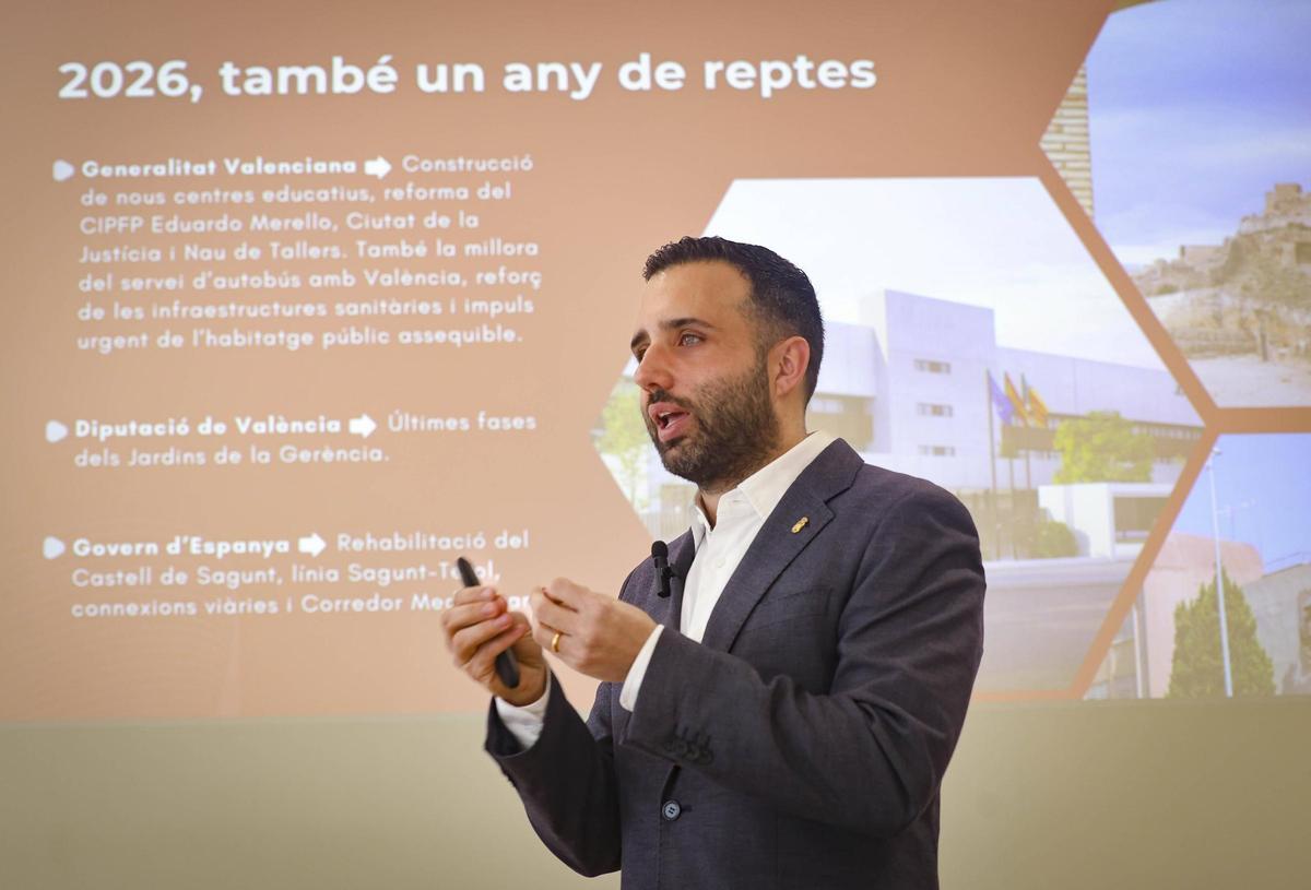 Darío Moreno, alcalde de Sagunt.