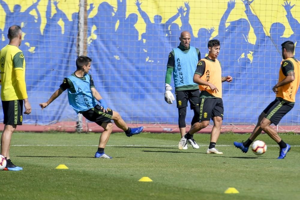 Entrenamiento de la UD Las Palmas (20/02/2019)