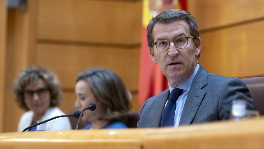 El presidente del Senado admite que no puede sancionar a Feijóo por no informar de su sueldo del PP