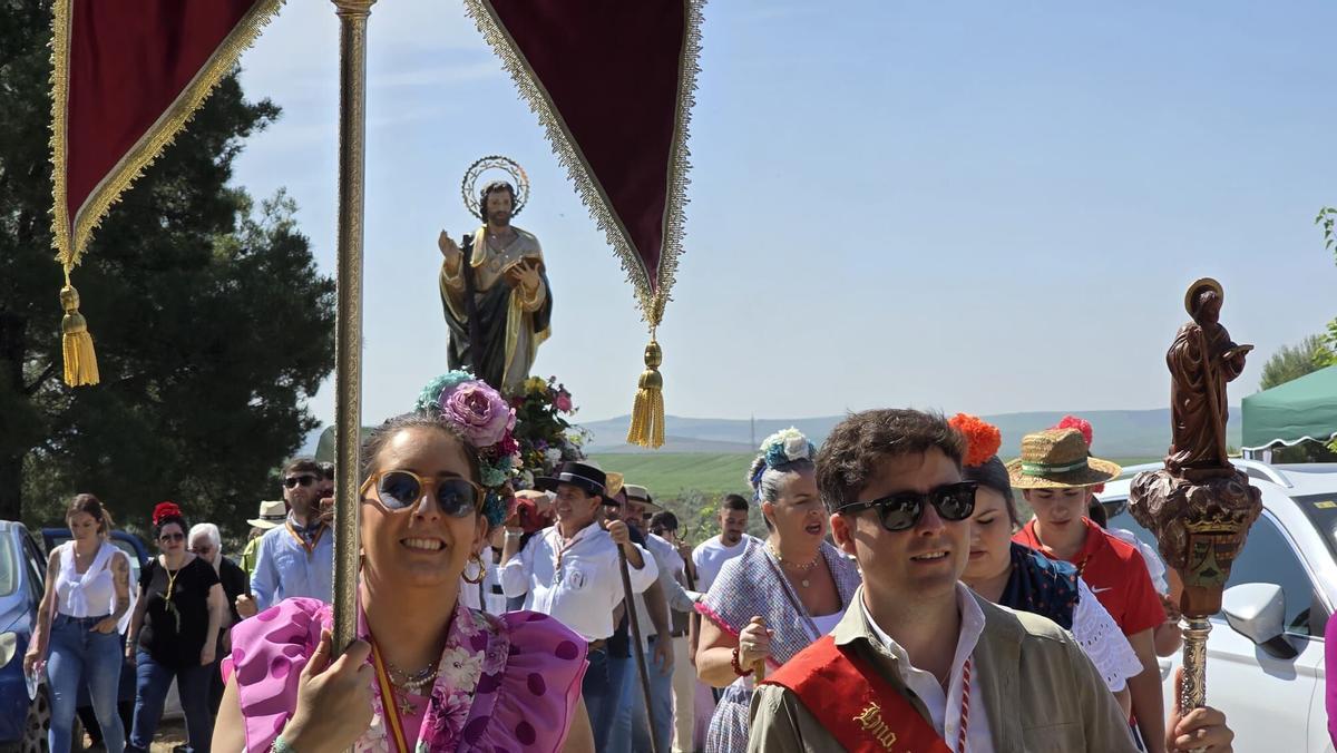 Pedro Abad vive su gran día de romería en honor a Santiago el Menor