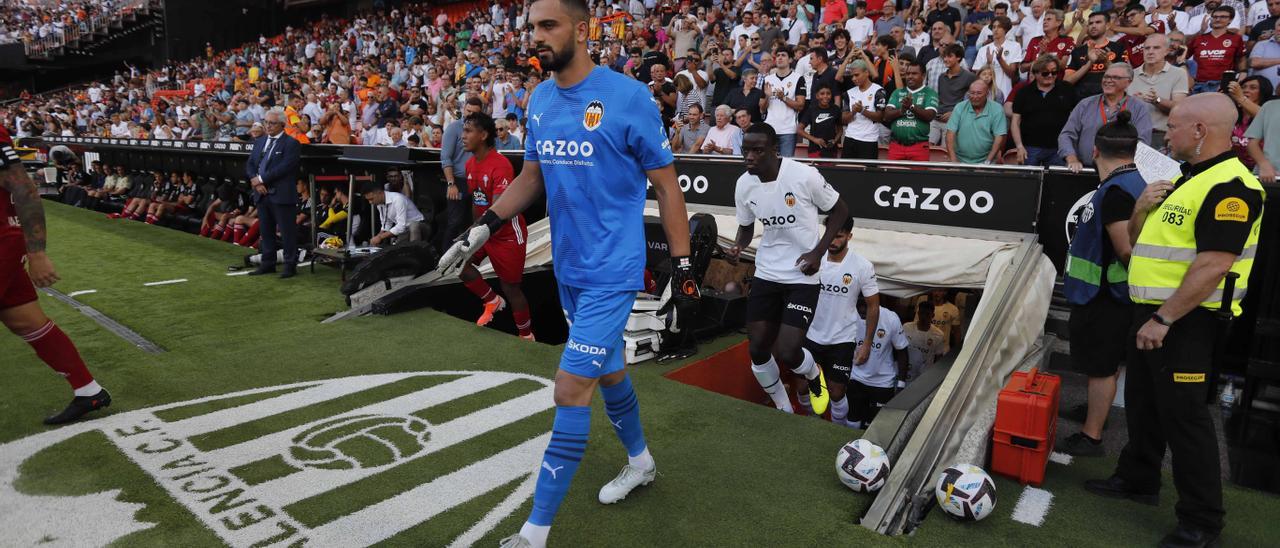 Giorgi, en la previa al partido contra el Celta