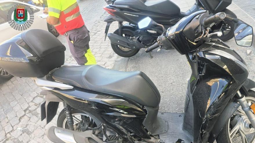 Localizado en Telde tras huir de un accidente entre un coche y una moto en Belén María