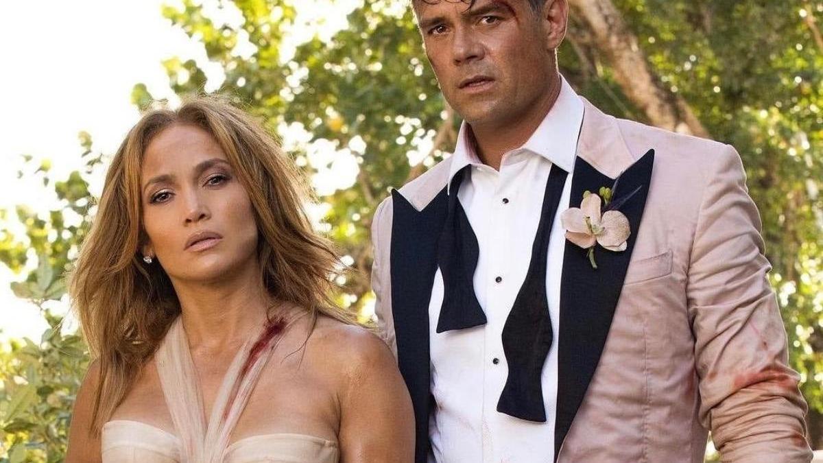 Jennifer Lopez y Josh Duhamel en Una boda explosiva