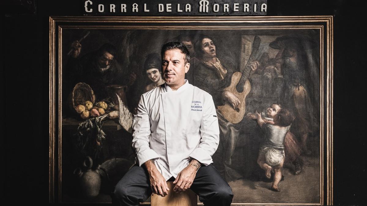 David García, chef del Corral de la Morería, sobre el tablao.
