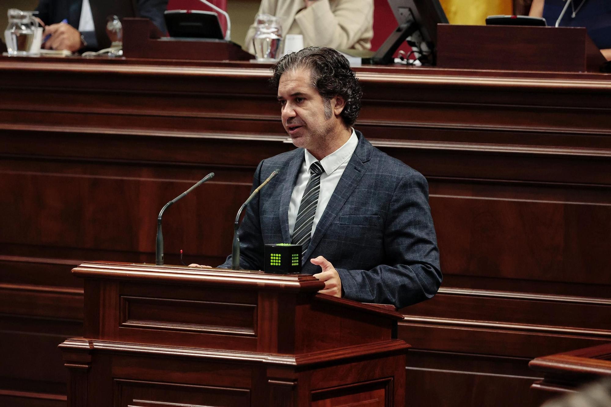 Pleno del Parlamento de Canarias (11/10/23)