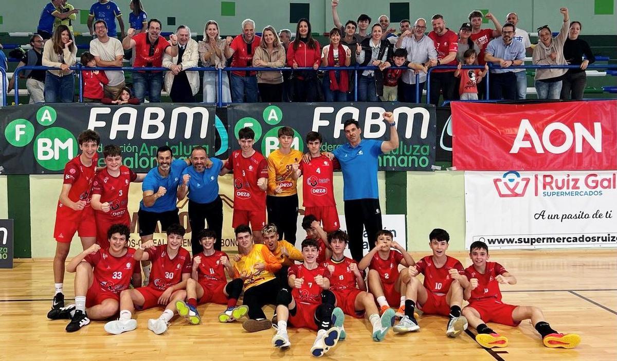 Equipo del Cajasur, bronce en el Campeonato de Andalucía infantil.