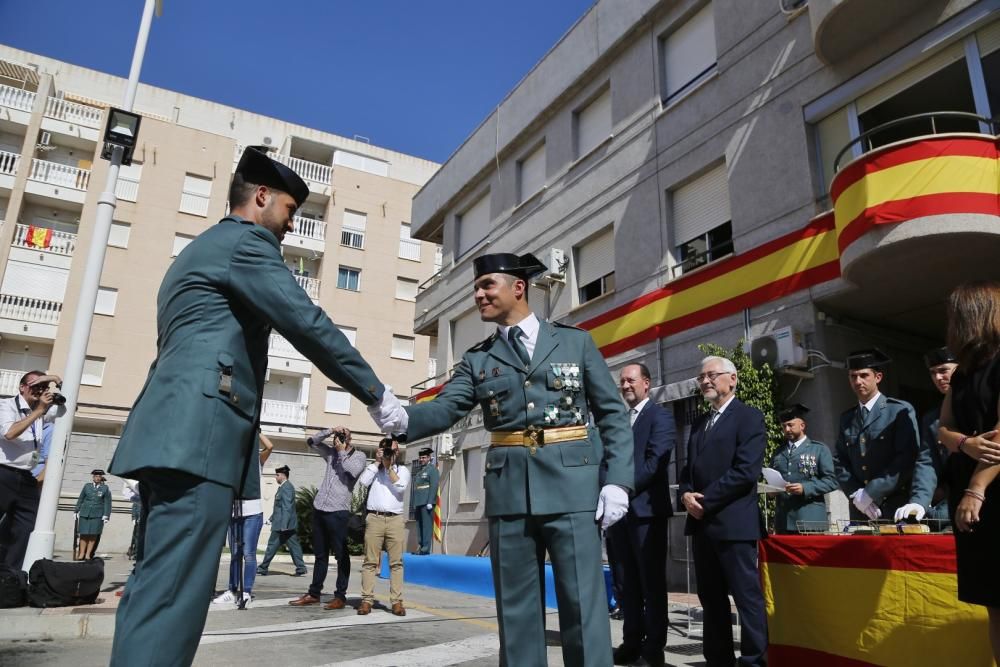 Misa y acto castrense en el cuertel de la Compañía de la Guardia Civil de Torrevieja y la Vega Baja el día de la Virgen del Pilar