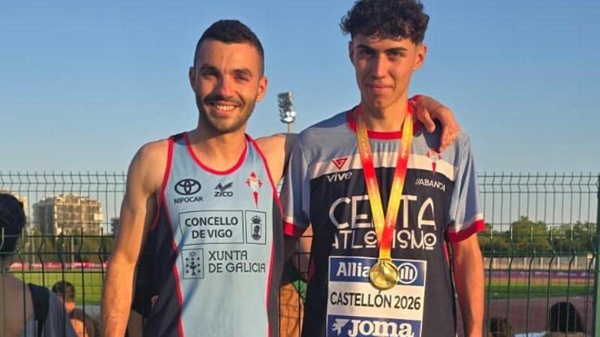 Xoel Franco y Manu Ageitos, en Castellón.