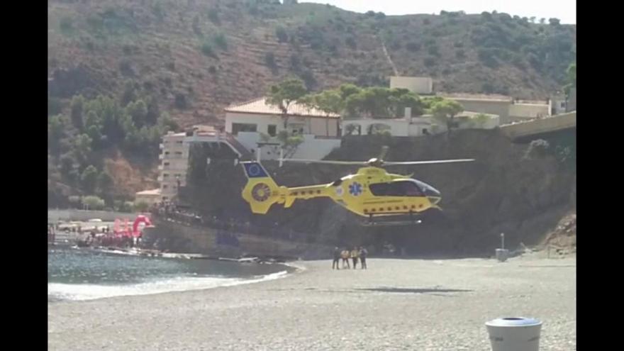 Rescat a la platja dels morts de Colera