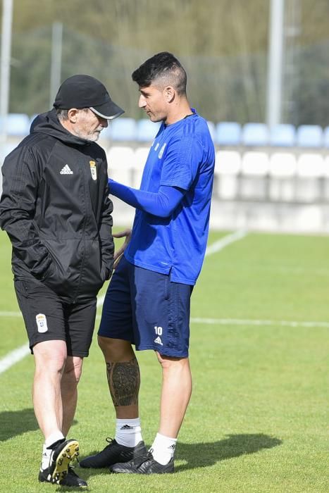 Entenamiento del Real Oviedo