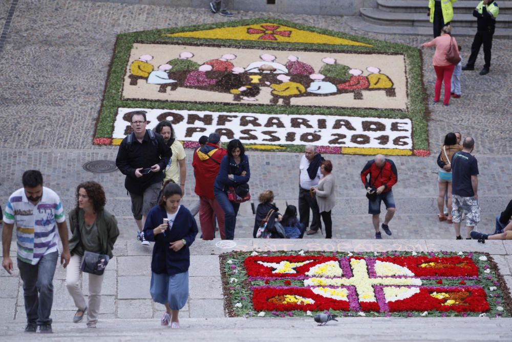 Catifes de Corpus a Girona