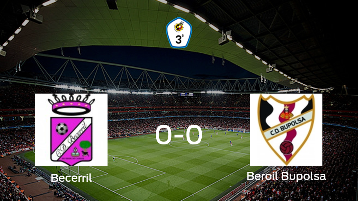 El Becerril y el Beroil Bupolsa no encuentran el gol y se reparten los puntos (0-0)