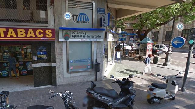 Local donde se validó el boleto de primera categoría, ubicado en la calle Cervantes.