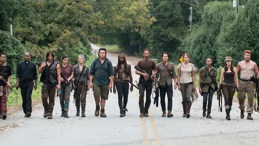 Los protagonistas de &#039;The Walking Dead&#039;.