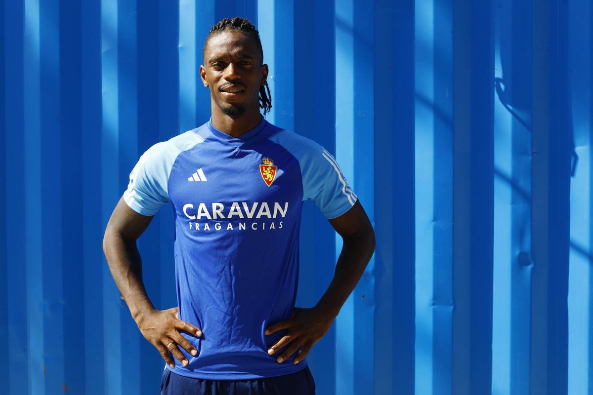 Jair, durante su etapa en el Real Zaragoza.