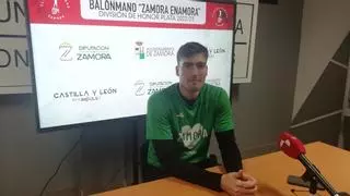 David Mach, jugador del BM Zamora Enamora: "Hemos dado carpetazo a lo ocurrido en Oviedo"