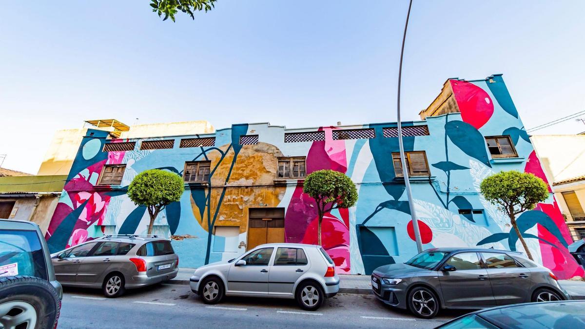 Los modernos murales de la muestra TEST.