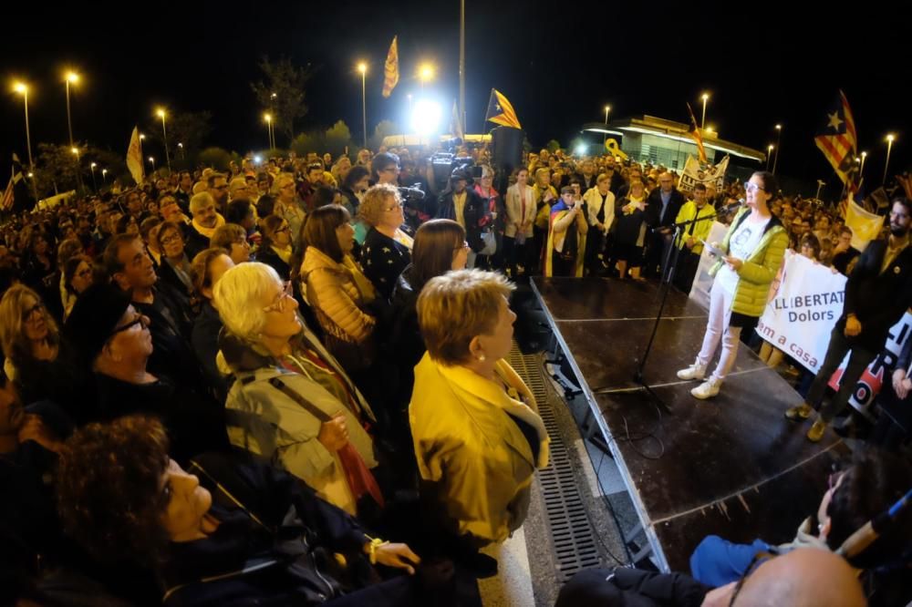 Concentració al Puig de les Basses per la llibertat dels presos polítics.