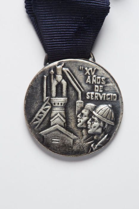 Algunas de las medallas donadas por Manuel Arregui.