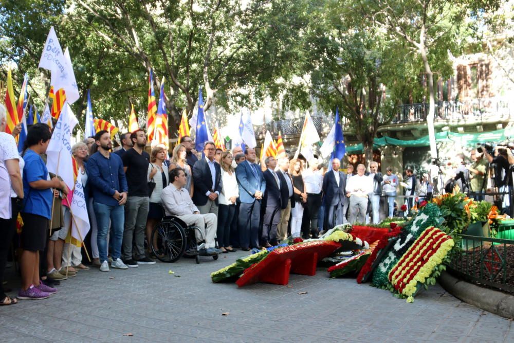 La Diada de l'11 de setembre a Catalunya