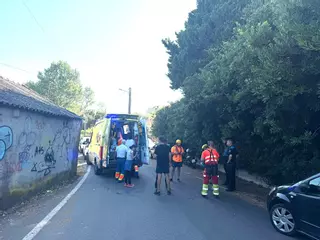 El hombre fue hallado en una zona rocosa de la Enseada do Rei, entre Santa Marta y Areamilla