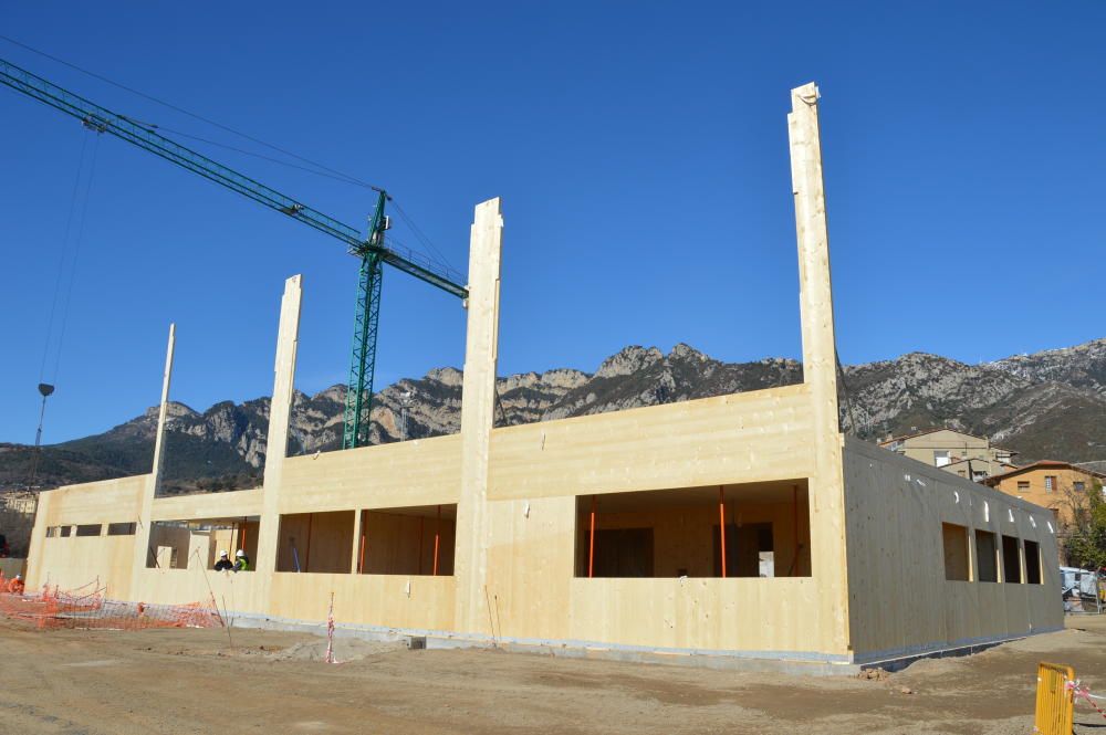 Construcció del nou institut