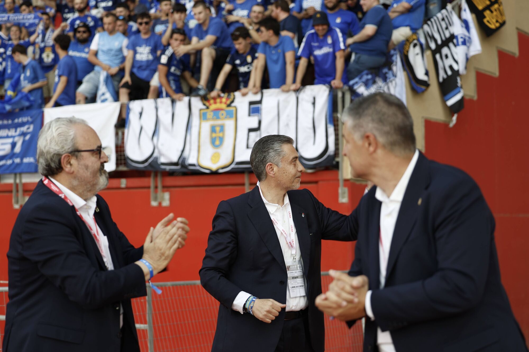Así fue el primer partido del play-off entre el Almería y el Real Oviedo 