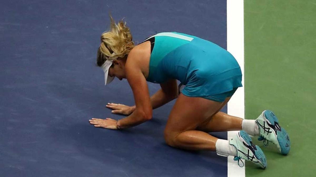 Coco Vandeweghe, eufórica tras su victoria