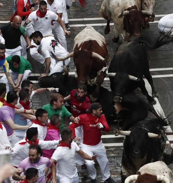 Primer encierro de Sanfermines 2018