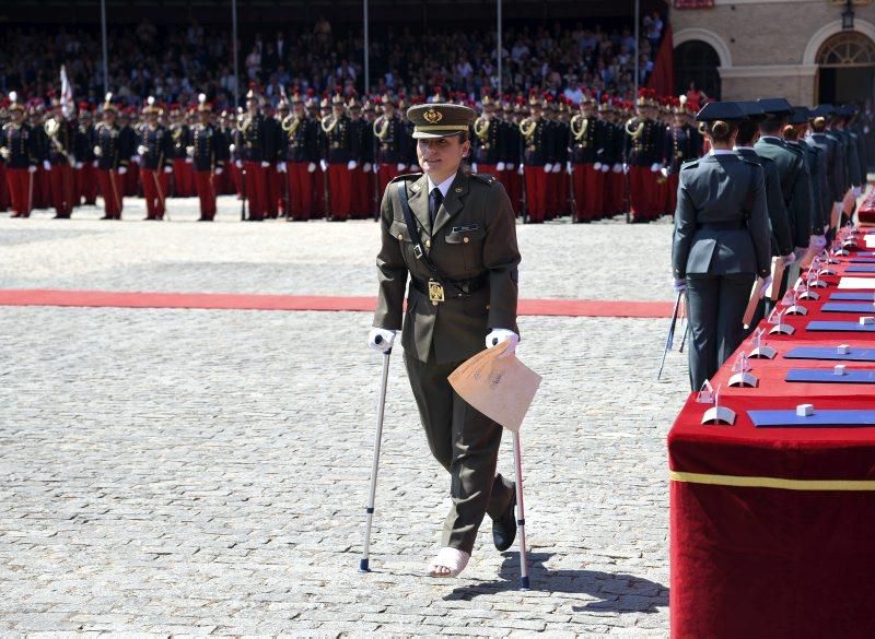 Visita de Felipe VI a la Academia General Militar de Zaragoza