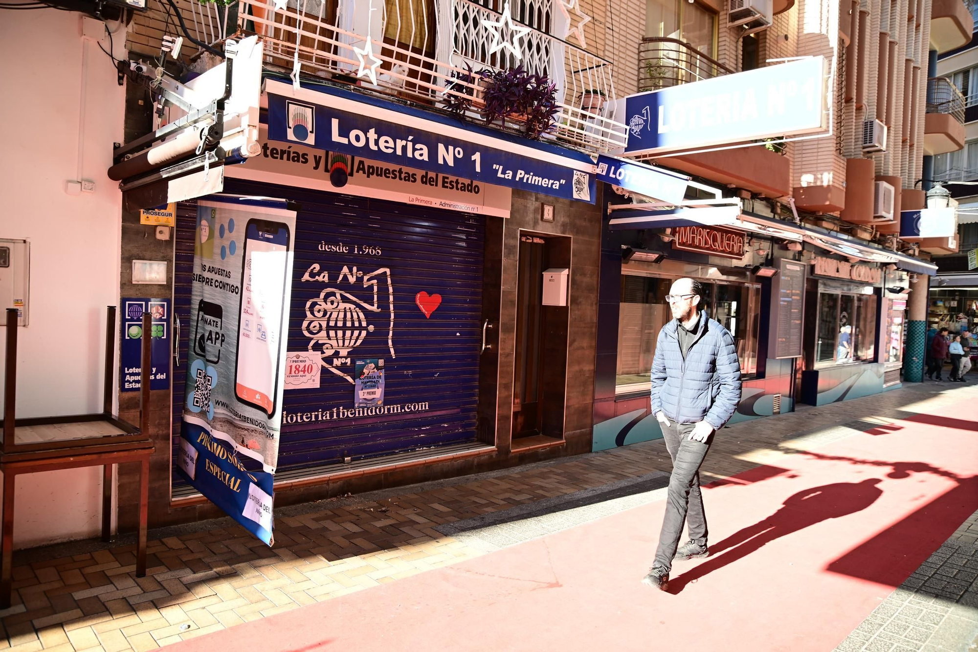 El tercer premio, el 11840, reparte suerte por distintos puntos de la provincia de Alicante