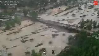 Los vídeos de las lluvias causadas por la DANA en Madrid y otras regiones