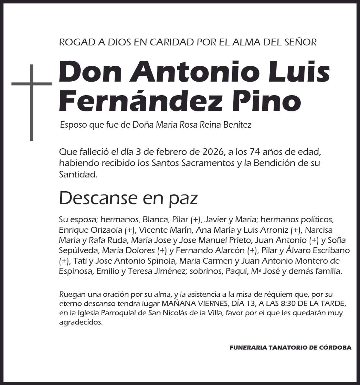 Antonio Luis Fernández Pino