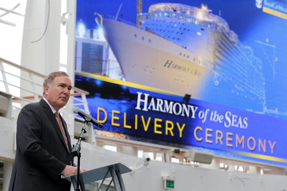 Presentación del 'Harmony of the Seas', el mayor crucero del mundo