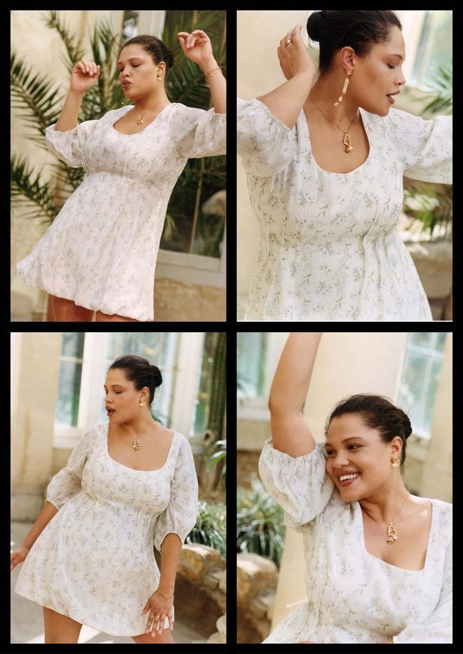 La modelo Alva Claire en la campaña de Brock Collection x H&M